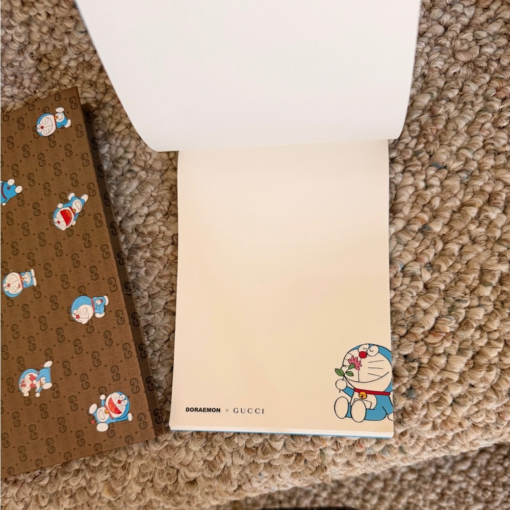 Gucci Brown Doraemon Notebook Trio - Picture 3 of 5